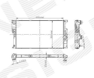 РАДИАТОР Signeda RA60815