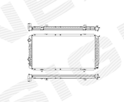 Радиатор Signeda RA61390Q