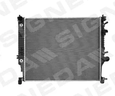 Фото 1 — Радіатор охолодження двигуна Signeda (RA62576K) Фото Радіатор охолодження двигуна Signeda (RA62576K) зображення 1