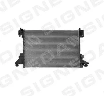 Радіатор охолодження двигуна Signeda RA630766Q Купити в Україні