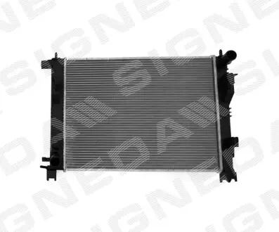 РАДІАТОР | RENAULT LOGAN (SD), 07.04 - 12 Signeda RA637627K Купити в Україні