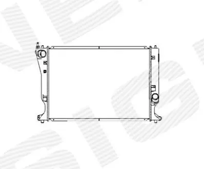 Фото Радіатор охолодження двигуна Signeda (RA64695K) зображення 1