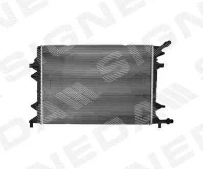 Фото РАДІАТОР | SKODA YETI (5L), 09.09 - 09.13 Signeda (RA65340Q) зображення 1