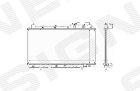 РАДИАТОР Signeda RA68101A