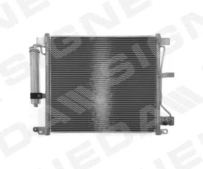 Фото 1 — РАДІАТОР КОНДИЦІОНЕРА | NISSAN JUKE (F15), 06.10 - 08.14 Signeda (RC940337K) Фото РАДІАТОР КОНДИЦІОНЕРА | NISSAN JUKE (F15), 06.10 - 08.14 Signeda (RC940337K) зображення 1