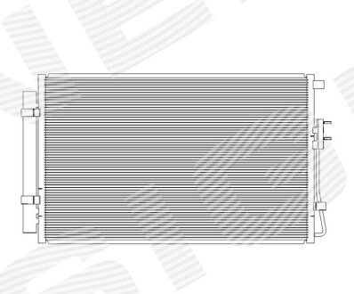 Радиатор кондиционера HYUNDAI SANTAFE, 13 - 18 Signeda RC940392