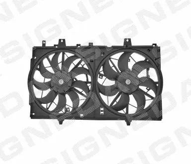 ДИФУЗОР РАДІАТОРА ТА КОНДИЦІОНЕРА | NISSAN X-TRAIL, 17 - 21 Signeda RDDS67095A Купити в Україні