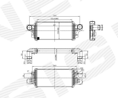 ІНТЕРКУЛЕР | MERCEDES BENZ (M-KL W164), 07.05 - 11 Signeda RI96438