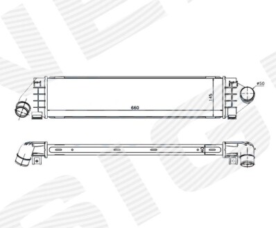 ІНТЕРКУЛЕР | VOLVO S60/V60 (Y20), 04.10 - 05.13 Signeda RI96560