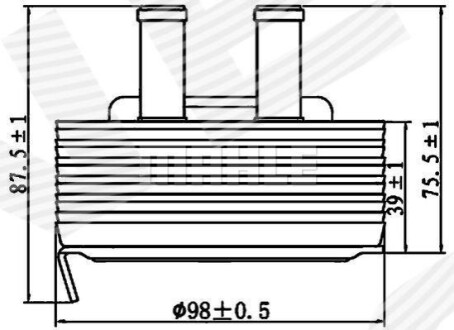 Масляний радіатор Signeda RT799135MH