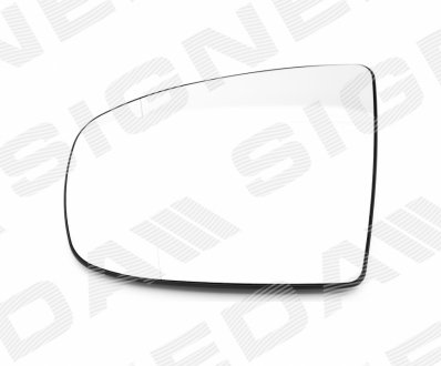 Стекло зеркала заднего вида BMW X5 (E70), 10.06 - - (51167298157, 51167174979) Signeda SBMM1013EL