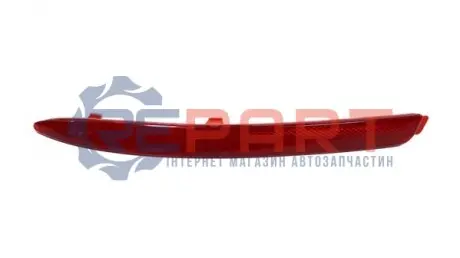 ВІДБИВАЧ В ЗАДНІЙ БАМПЕР | SKODA OCTAVIA, 09 - 13 Signeda SIN0250L Купити в Україні