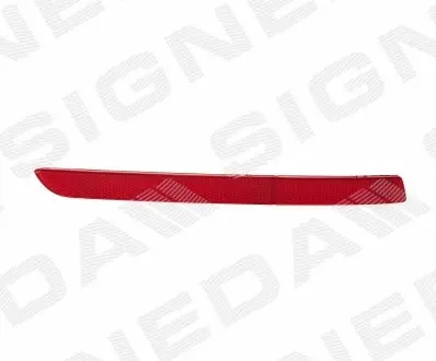 ВІДБИВАЧ В ЗАДНІЙ БАМПЕР | VW TRANSPORTER T5, 09 - 15 Signeda SIN0370R Купити в Україні