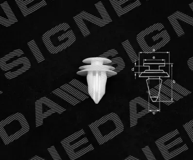 Фото ПЛАСТМАСОВІ КРІПЛЕННЯ | TOYOTA COROLLA SDN (EURO TYPE), 07 - 14 Signeda (T111610) зображення 1