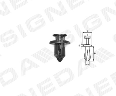 ПЛАСТМАССОВЫЕ ДЕРЖАТЕЛИ Signeda T115110