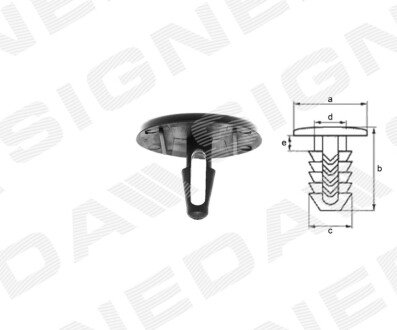 Пластмасові утримувачі Signeda T130210