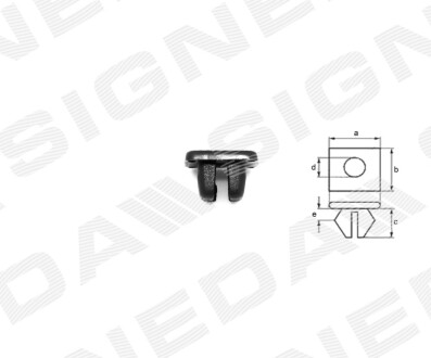 Пластмасові утримувачі Signeda T135410