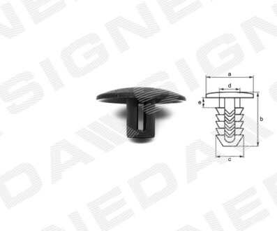 ПЛАСТМАССОВЫЕ ДЕРЖАТЕЛИ Signeda T206510