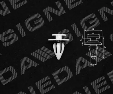 ПЛАСТМАСОВІ КРІПЛЕННЯ | MINI COUNTRYMAN (R60), 06.10 - 16 Signeda T209610 Купити в Україні