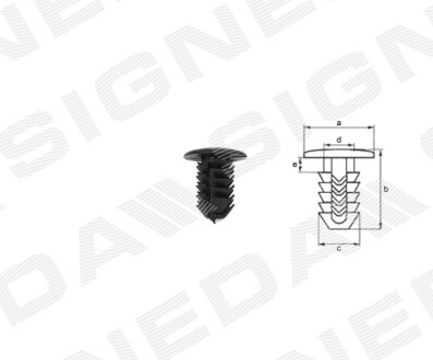 ПЛАСТМАССОВЫЕ ДЕРЖАТЕЛИ Signeda T227810