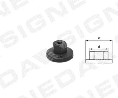 ПЛАСТМАССОВЫЕ ДЕРЖАТЕЛИ Signeda T48010