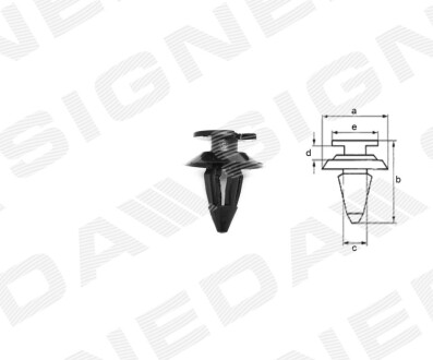 ПЛАСТМАССОВЫЕ ДЕРЖАТЕЛИ Signeda T50510