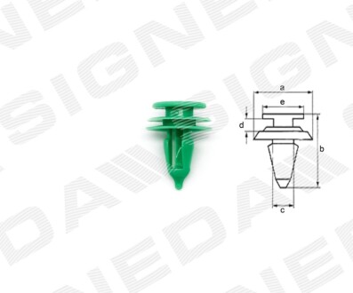 ПЛАСТМАССОВЫЕ ДЕРЖАТЕЛИ Signeda T73810