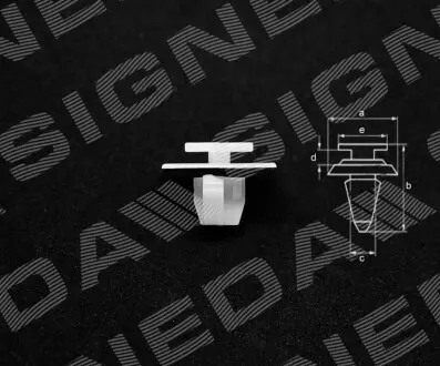 ПЛАСТМАСОВІ КРІПЛЕННЯ | HYUNDAI SONATA, 10.01 - 11.04 (+TAGAZ) Signeda T88710 Купити в Україні