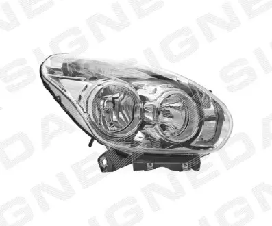 Фото ПЕРЕДНЯ ФАРА | OPEL COMBO (D), 12 - 18 Signeda (ZFT1163R) зображення 1