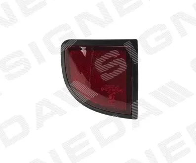 Фото ВІДБИВАЧ В ЗАДНІЙ БАМПЕР | MITSUBISHI L200, 12.05 - 10 Signeda (ZMB2905DL) зображення 1