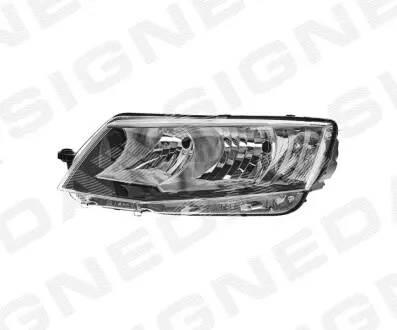 Фото ПЕРЕДНЯ ФАРА | SKODA OCTAVIA, 13 - 17 Signeda (ZSD1126LMM) зображення 1