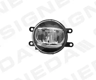 Фото ПРОТИТУМАННА ФАРА | TOYOTA COROLLA (E170) USA TYPE, 14 - 19 Signeda (ZTY201302L) зображення 1