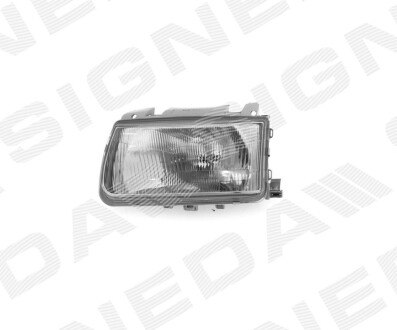 ПЕРЕДНЯ ФАРА | VW POLO H/B (IV), 10.94 - 10.99 Signeda ZVW1123L