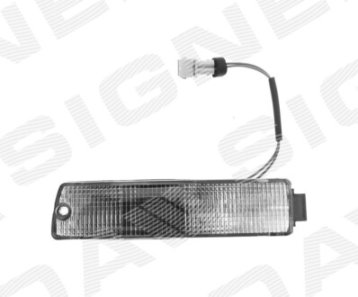 Показатель поворота в бампере VW GOLF I, 76 - 83 Signeda ZVW1607C(K)L