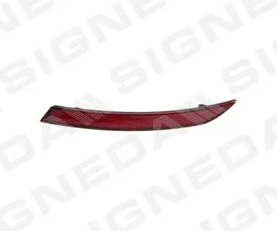Фото Відбивач в задній бампер Signeda (ZVW1653BLK) зображення 1