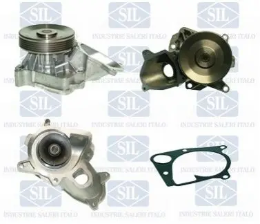 Насос охолоджуючої рідини, з ущільненням LAND ROVER FREELANDER I MG ZT, ZT- T ROVER 75, 75 I 2.0D 02.99-10.06 SIL PA1052