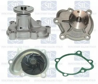 Насос охолоджуючої рідини, з ущільненням CHEVROLET CRUZE, TRAX OPEL ASTRA G, ASTRA H, ASTRA H CLASSIC, ASTRA H GTC, ASTRA J, ASTRA J GTC, COMBO, COMBO TOUR, CORSA C, CORSA D 1.6/1.7D 02.00 SIL PA1134A