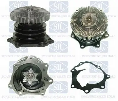 Насос охолоджуючої рідини, з ущільненням FORD MAVERICK NISSAN PATHFINDER II, PICK UP, TERRANO I, TERRANO II 2.5D/2.7D/3.2D 08.87-09.07 SIL PA1155