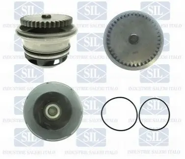 Насос охолоджуючої рідини VW LT 28-35 II, LT 28-46 II 2.8D 07.97-07.06 SIL PA1261
