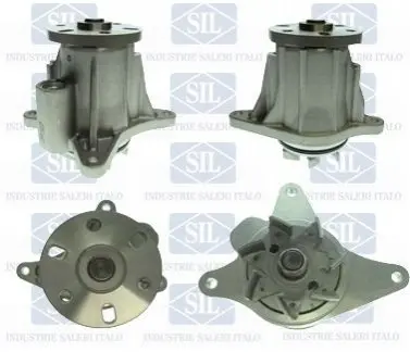 Насос охолоджуючої рідини, з ущільненням JAGUAR S-TYPE II, XF I, XJ LAND ROVER DISCOVERY III, DISCOVERY IV, RANGE ROVER SPORT I 2.7D 06.04-12.18 SIL PA1410