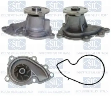 Насос охолоджуючої рідини, з ущільненням HYUNDAI I20 ACTIVE, I20 II, I30 KIA CEE'D, PRO CEE'D, RIO IV, STONIC 1.0/1.0H 04.15 SIL PA1712