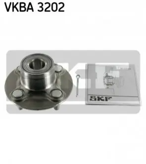 Комплект підшипника колеса задн NISSAN ALMERA I, SUNNY III 1.4-2.0D 10.90-07.00 SKF VKBA3202