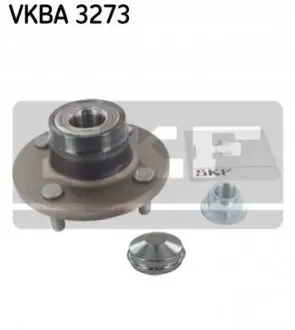 Комплект підшипника колеса задн NISSAN ALMERA II, PRIMERA 1.5-2.2D 09.96-11.06 SKF VKBA3273