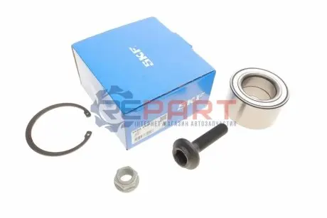 Фото Підшипник маточини (передньої/задньої) VW T4 91-03 (45x80x45) (к-кт) SKF (VKBA3406) зображення 1