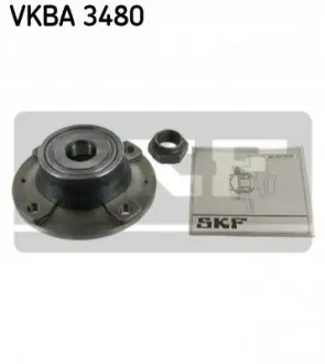 Комплект підшипника колеса задн CITROEN SAXO PEUGEOT 106 I, 106 II 1.6 11.94-07.04 SKF VKBA3480