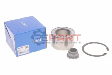 Підшипник маточини (передньої) Renault Master 98-01/Fiat Ducato 98- (49x84x48) (к-кт) SKF VKBA3500 Купити в Україні