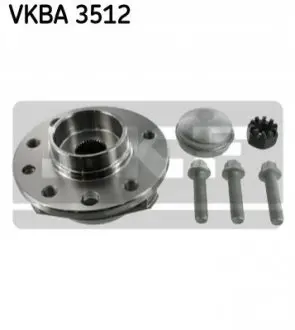 Комплект підшипника колеса передн (без ABS) OPEL ASTRA G, ASTRA G CLASSIC, ZAFIRA A 1.4-2.2D 02.98-07.09 SKF VKBA3512 Купити в Україні