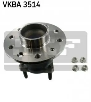 Комплект підшипника колеса задн (без ABS) OPEL ASTRA G, ZAFIRA A 1.6-2.2D 02.98-10.05 SKF VKBA3514