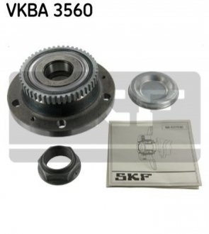 Комплект підшипника маточини колеса SKF VKBA 3560 (фото 1)