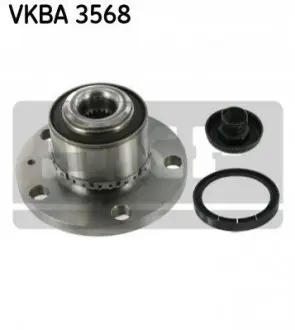 Комплект підшипника колеса передн SKODA FABIA I, FABIA I PRAKTIK VW FOX, POLO IV 1.0-2.0 08.99-07.11 SKF VKBA3568 Купити в Україні